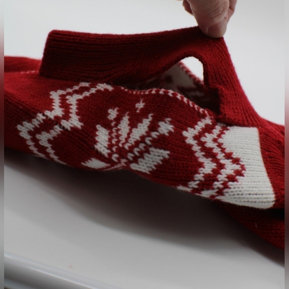NwoT Size Extra Small 8.5- 10"L Red & White Dog Sweater W/ Santa Pompom Hoodie - Picture 7 of 10